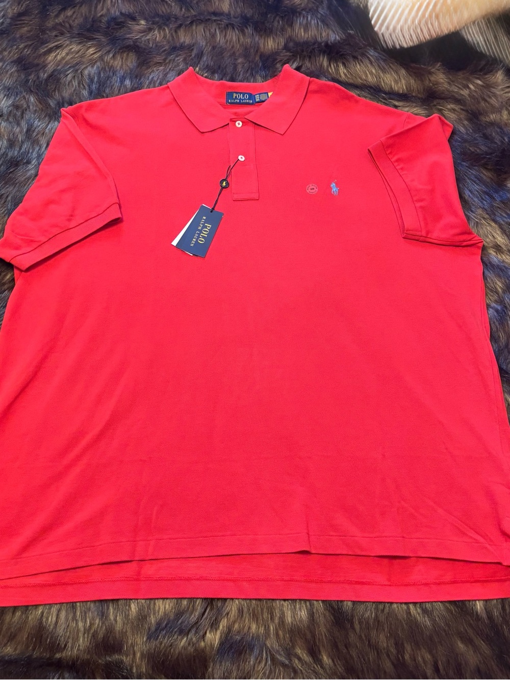 Polo by Ralph Lauren Men’s Red Short-Sleeve Polo Shirt